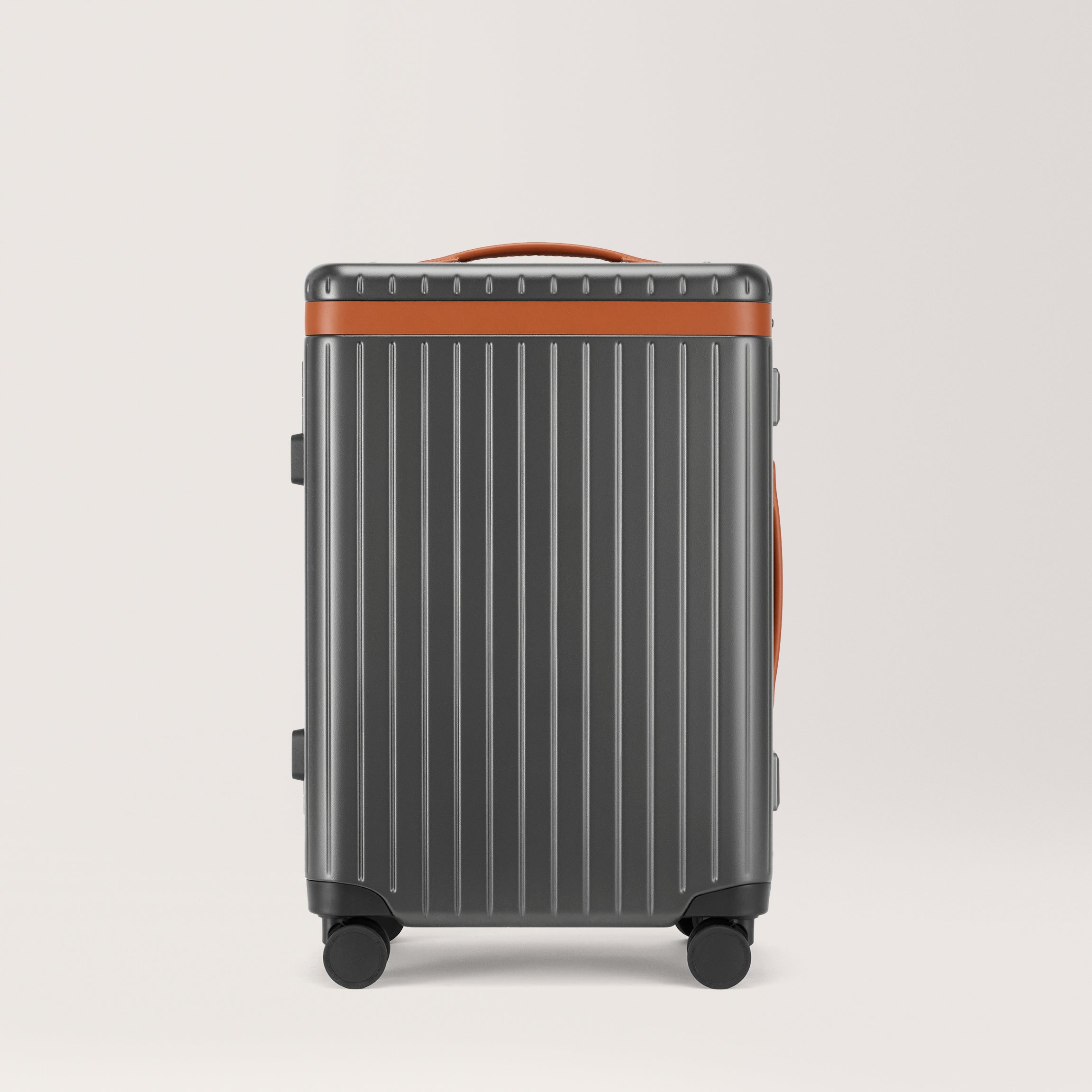 The Large Carry-on Grey / Cognac 