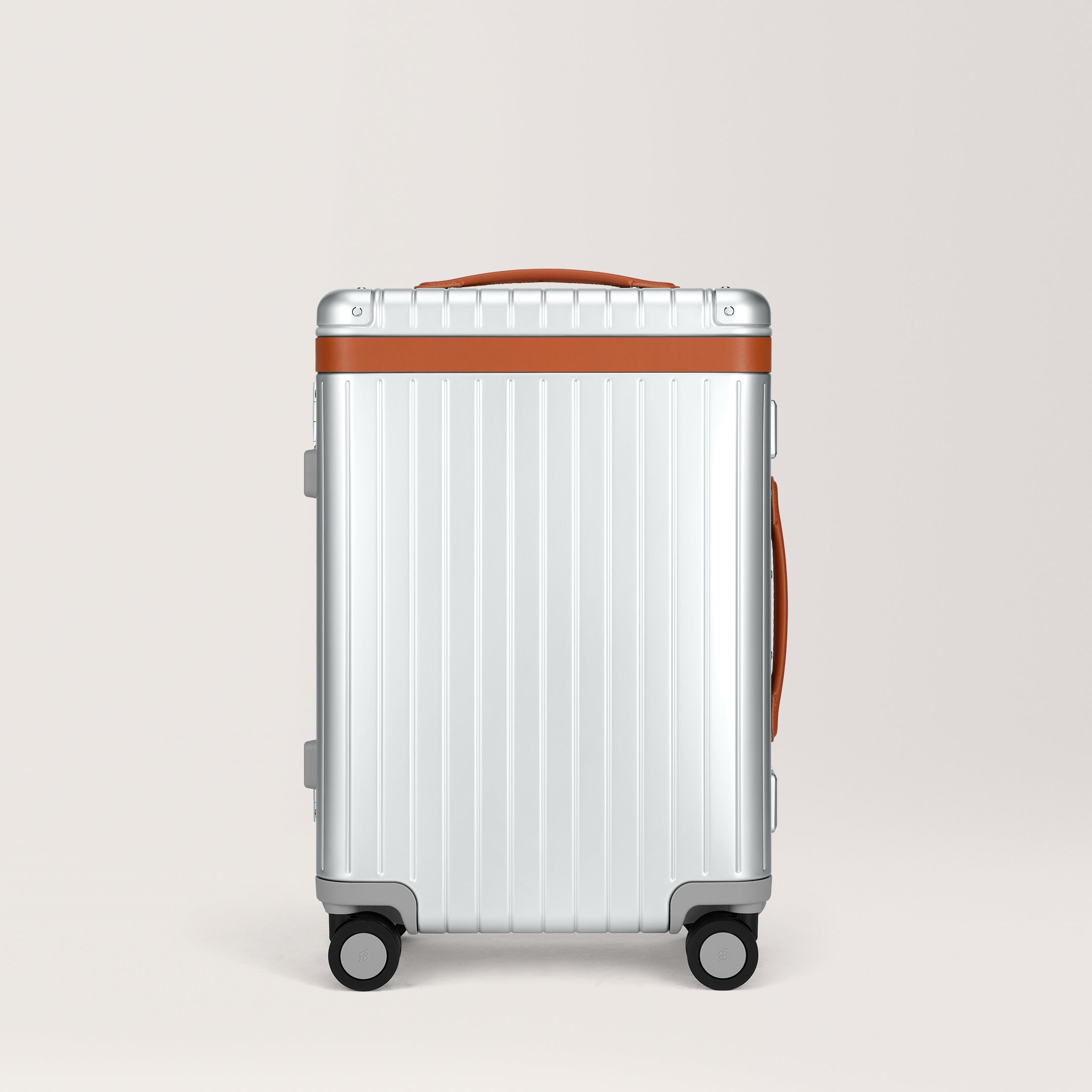 The Carry-on Silver / Cognac 
