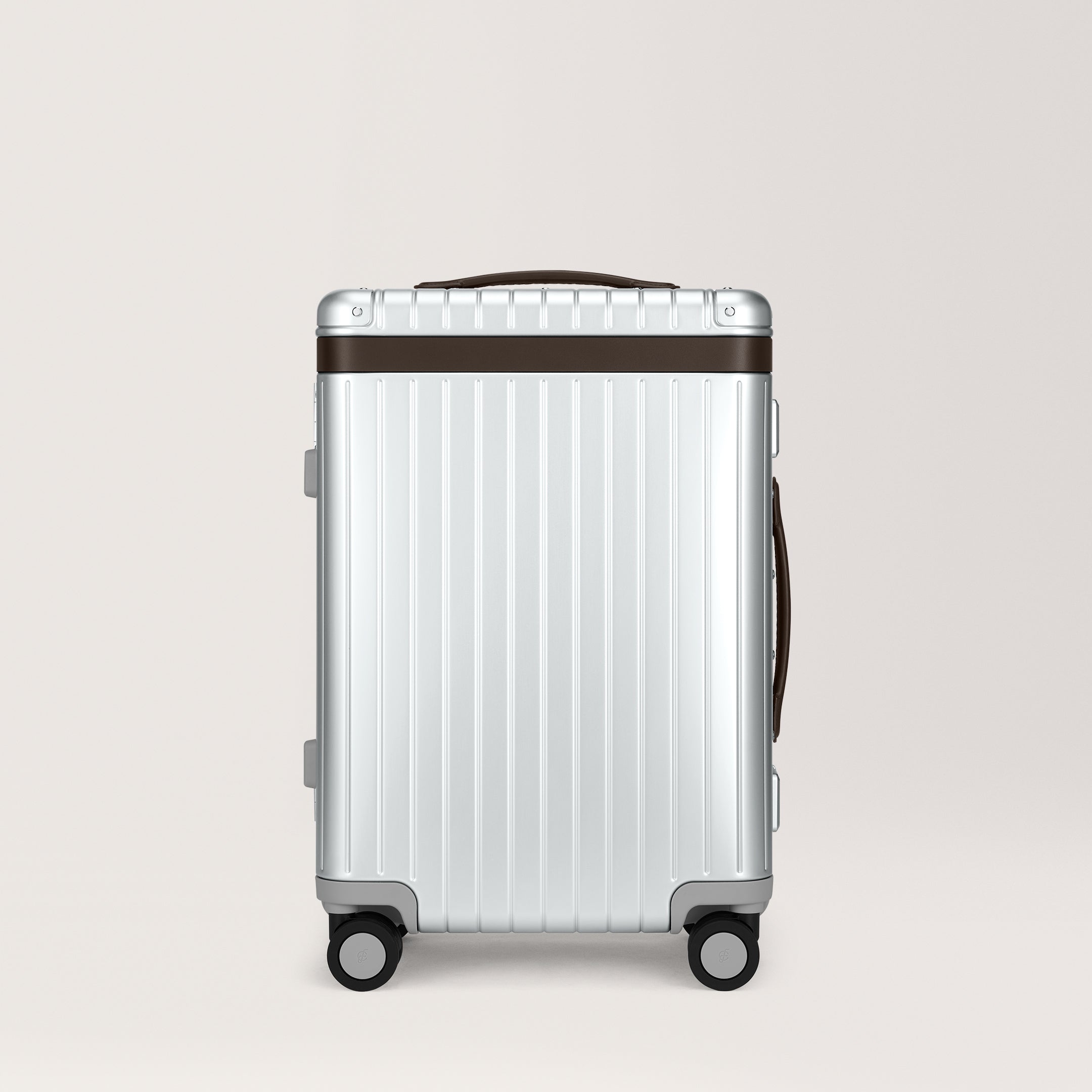 The Carry-on Silver / Chocolate 