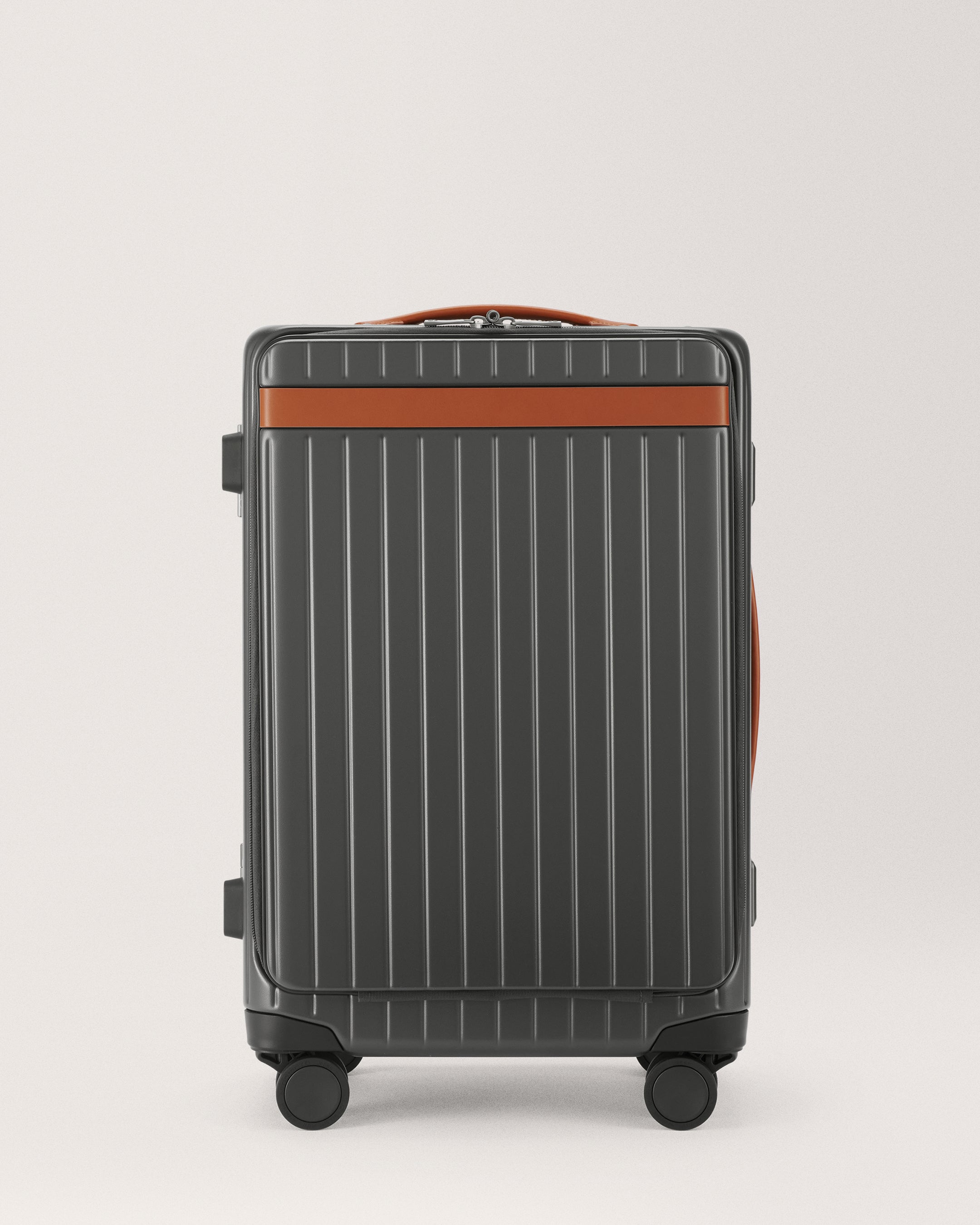 The Carry-on X - Return Grey / Cognac / Smooth Polycarbonate carry-on suitcase - Good Condition