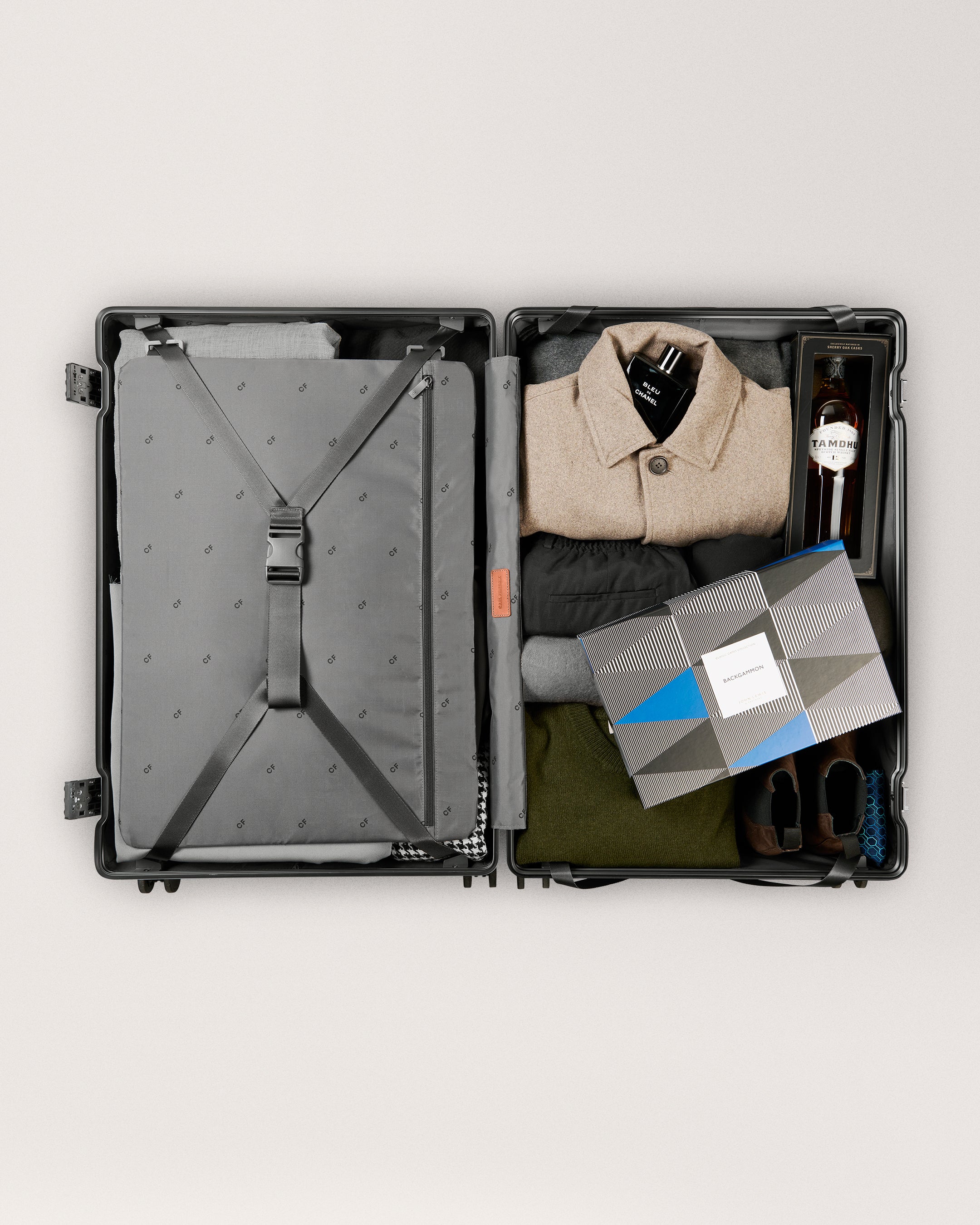 Compression Pad - Large Check-in grey