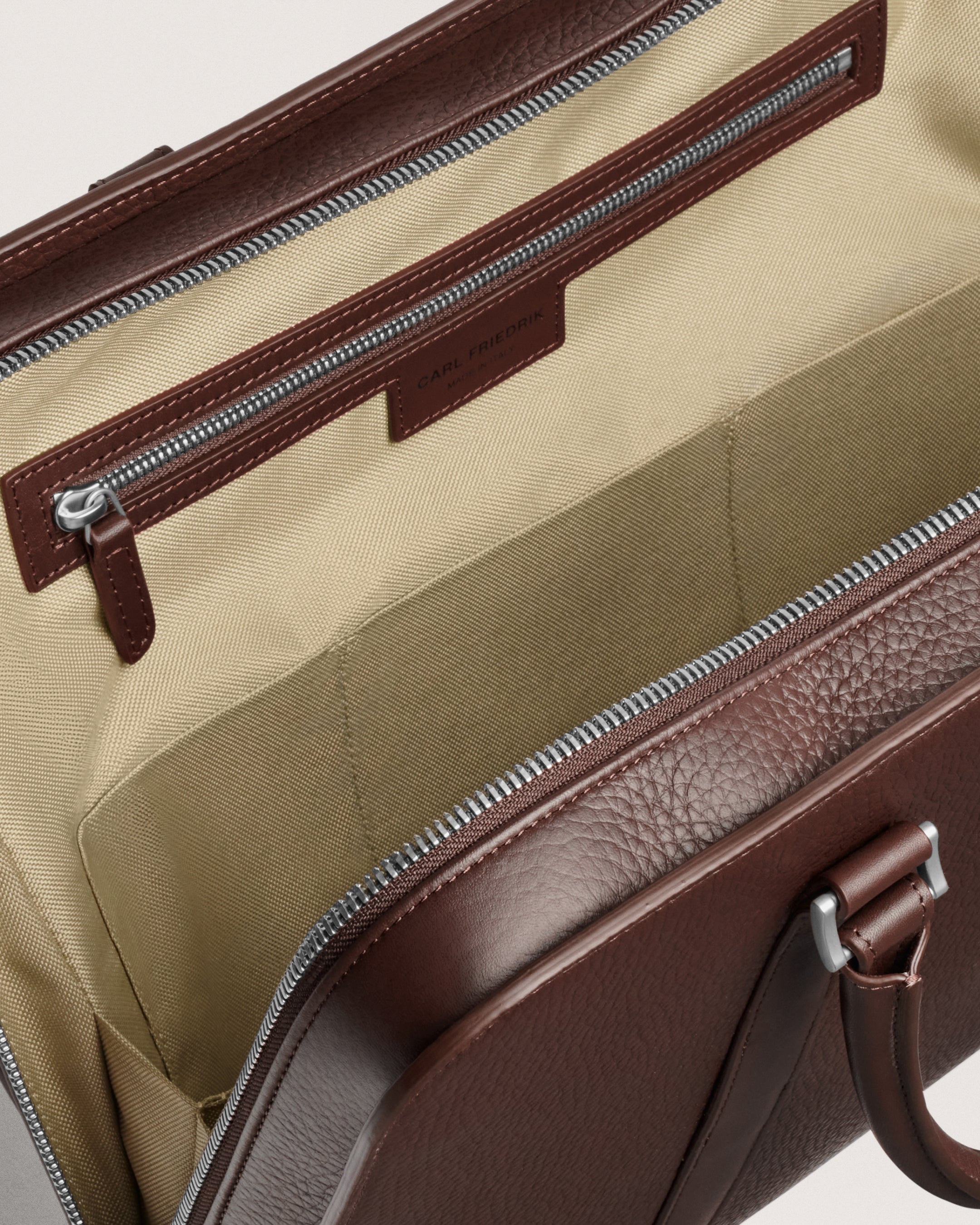 Palissy Briefcase chocolate