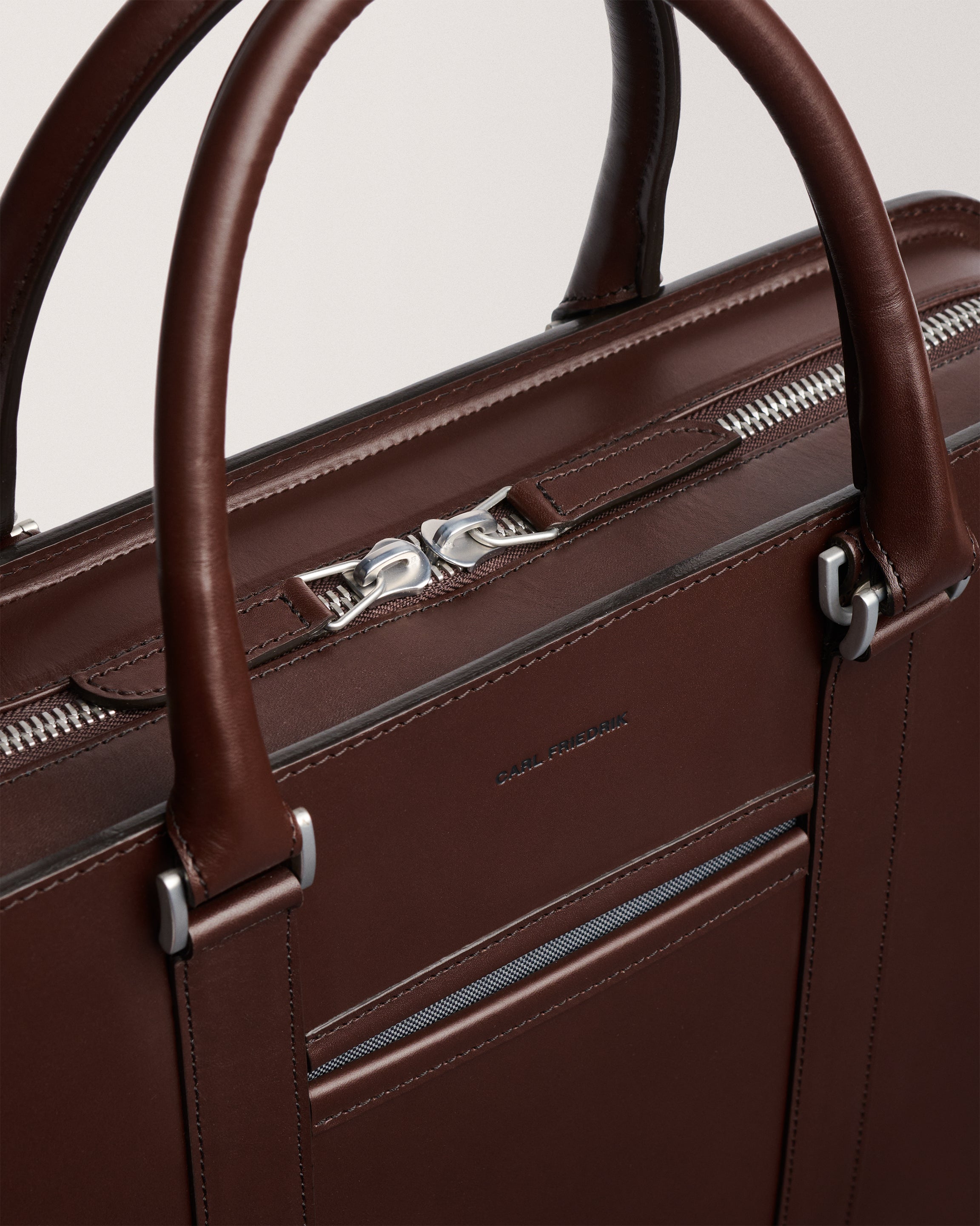 Palissy Briefcase - Return chocolate