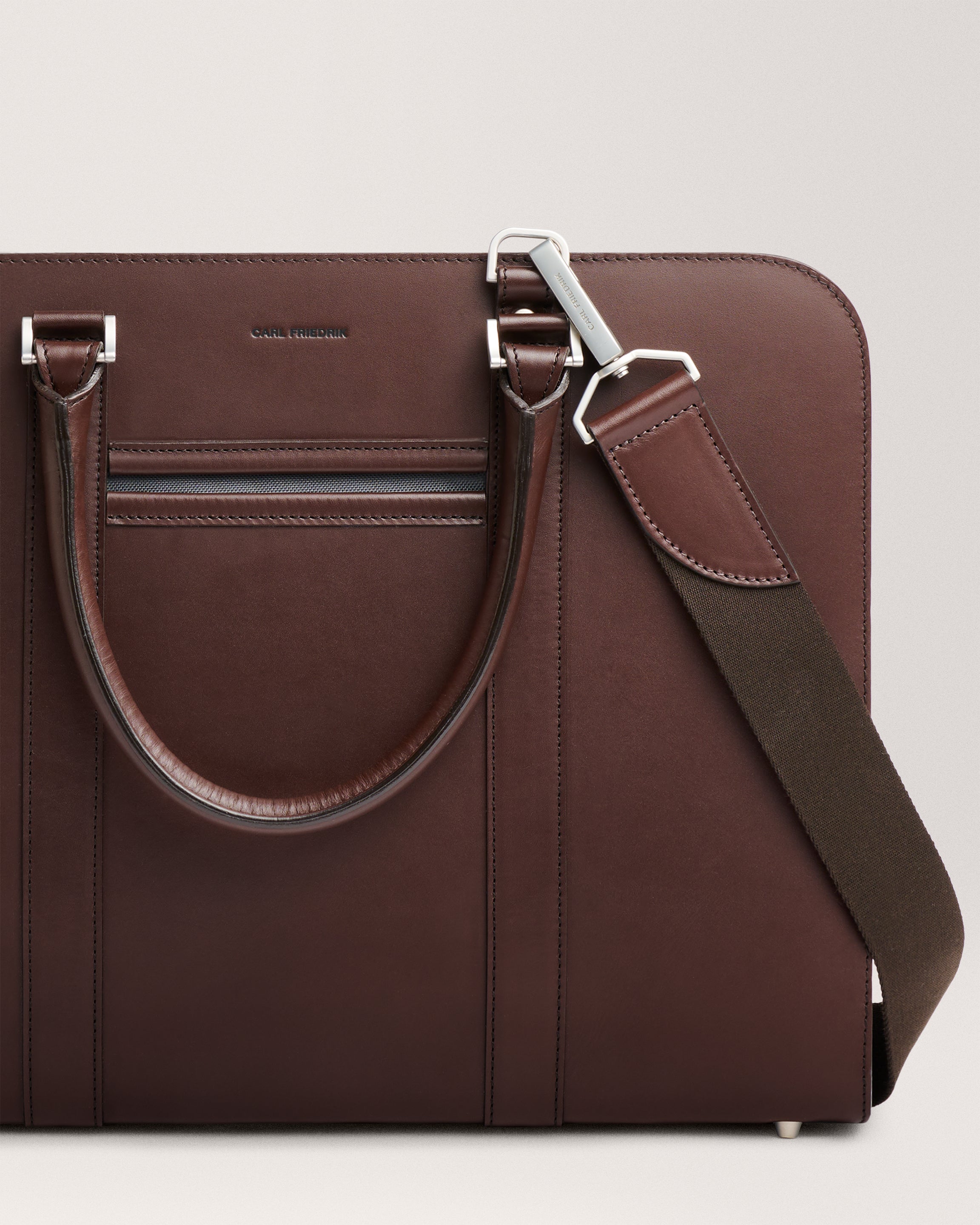 Palissy Briefcase - Return chocolate