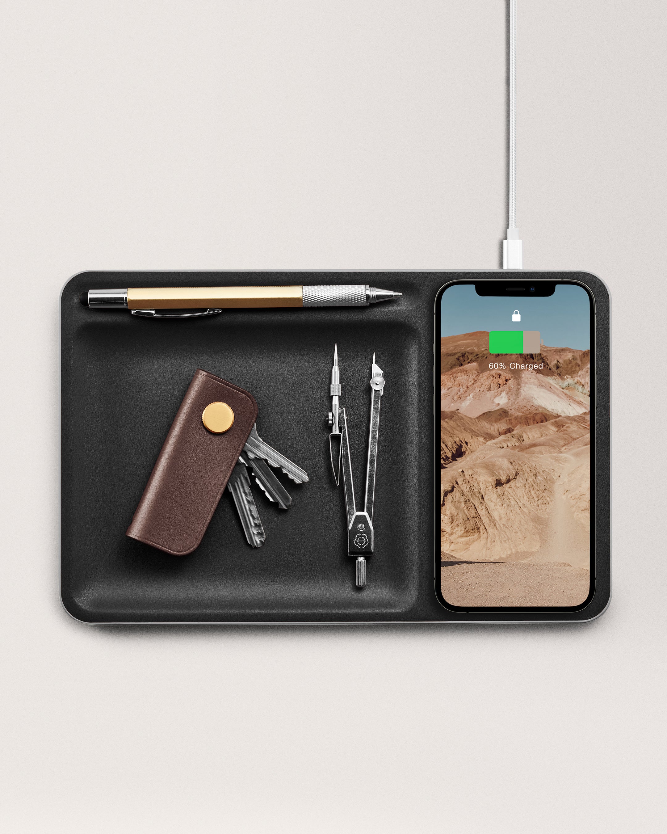 The Charging Tray black