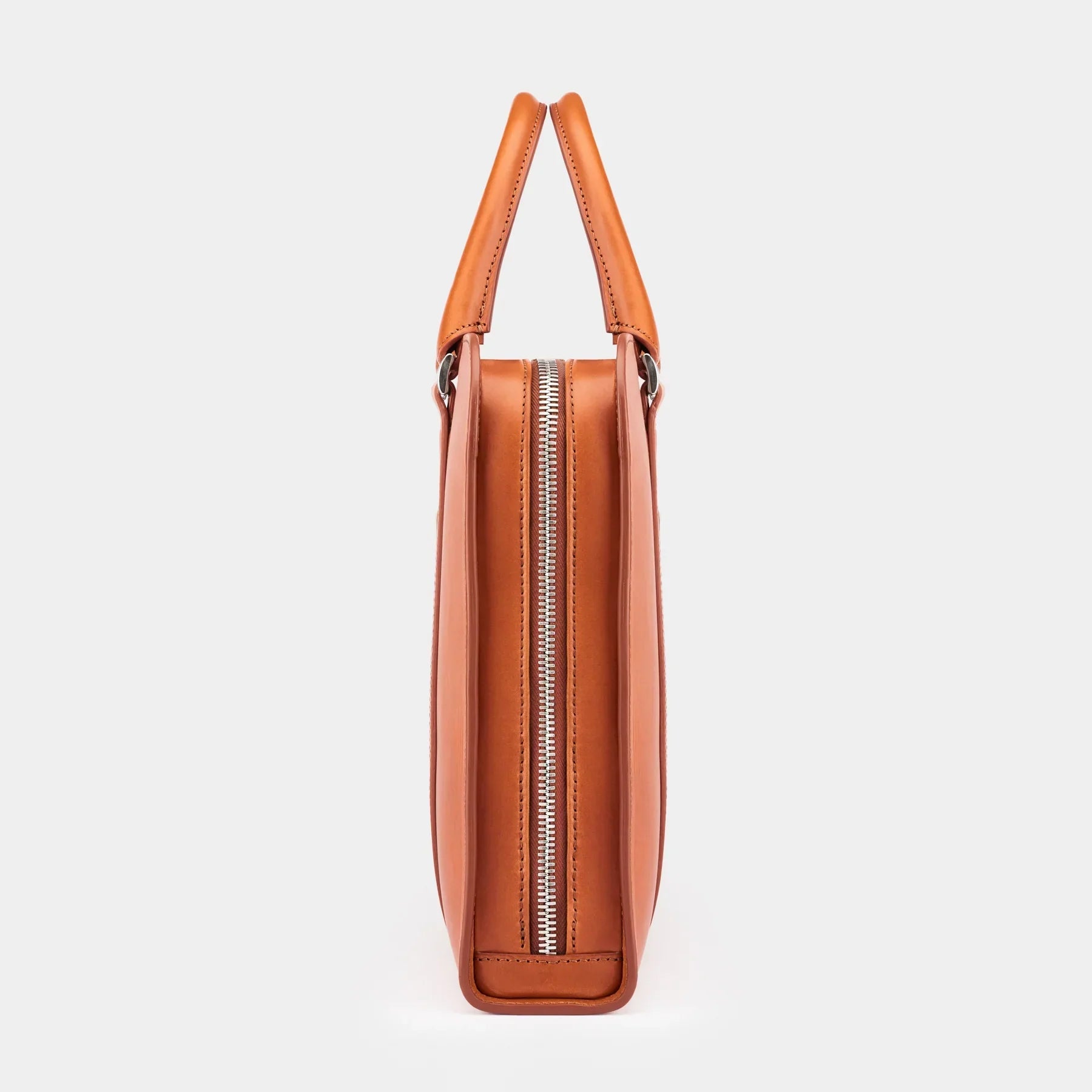 Palissy Briefcase - Return cognac-grey