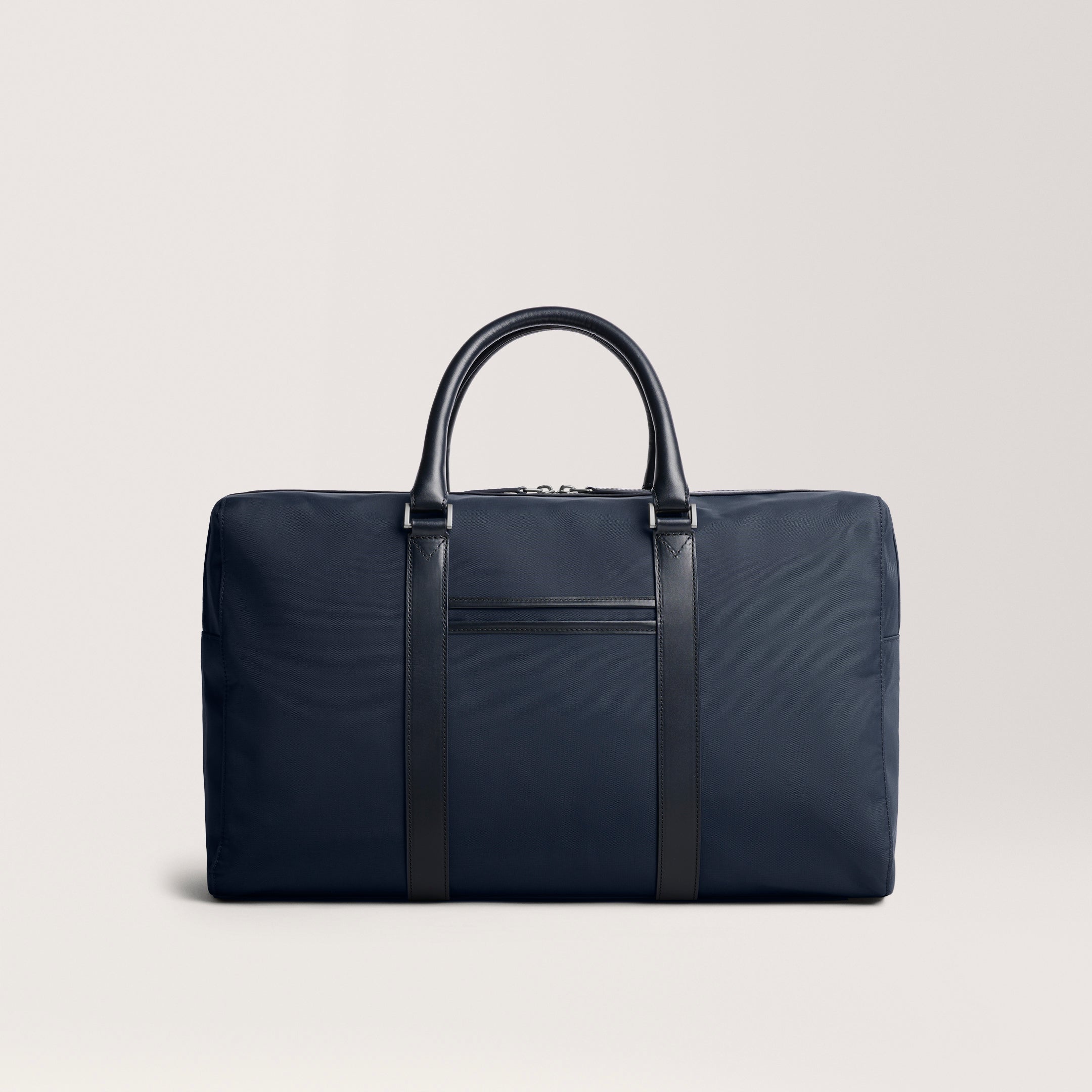 Compact Weekender Navy Nylon weekend bag