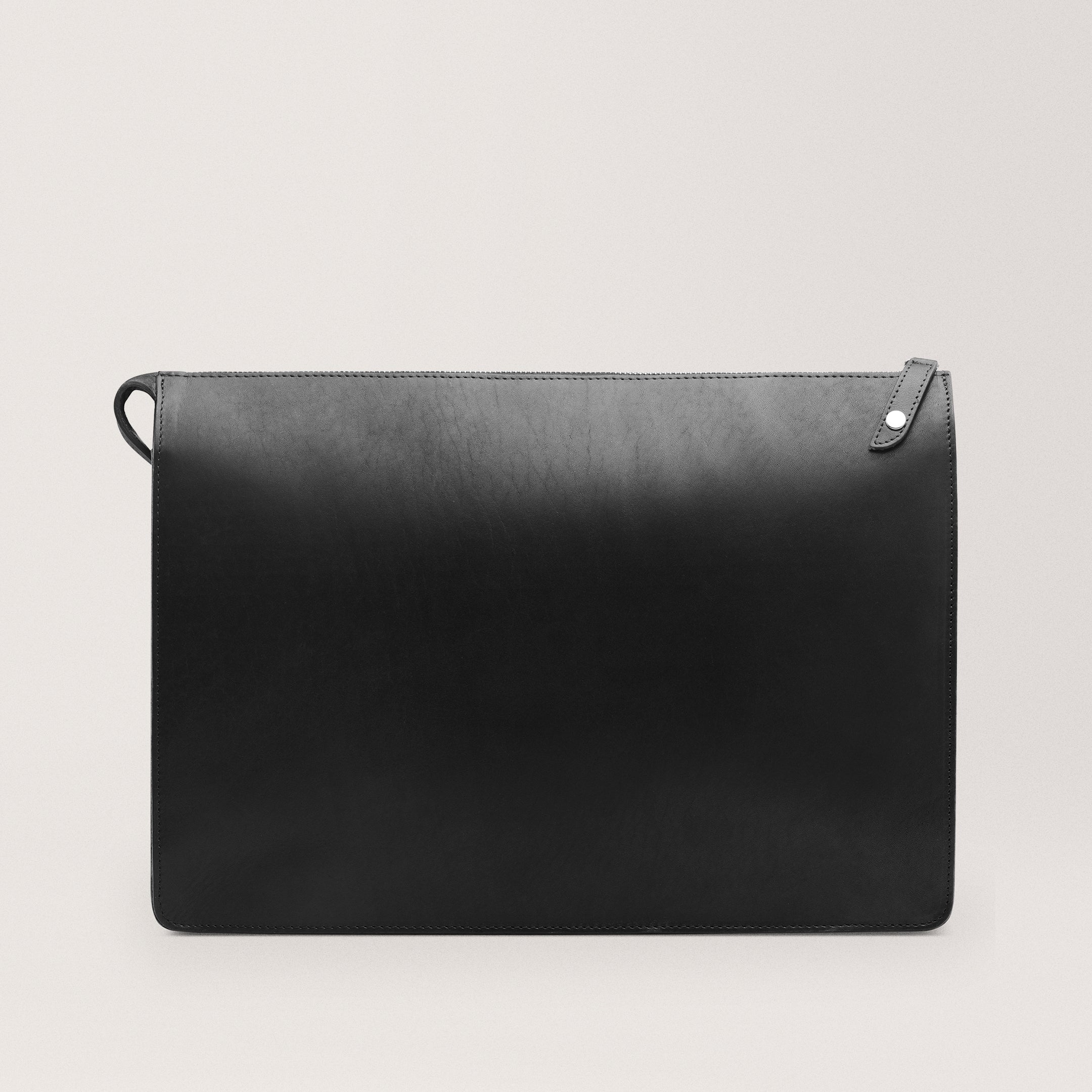 Goswell - Return Black Slim leather portfolio