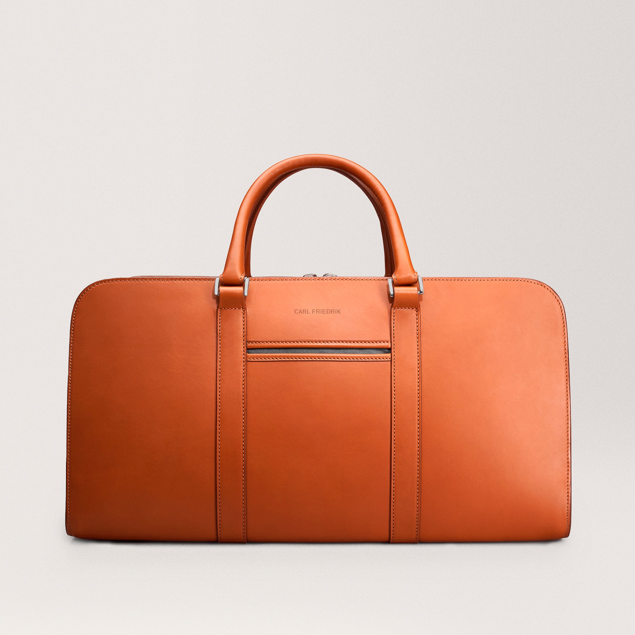 Palissy Weekend Cognac Leather weekend bag