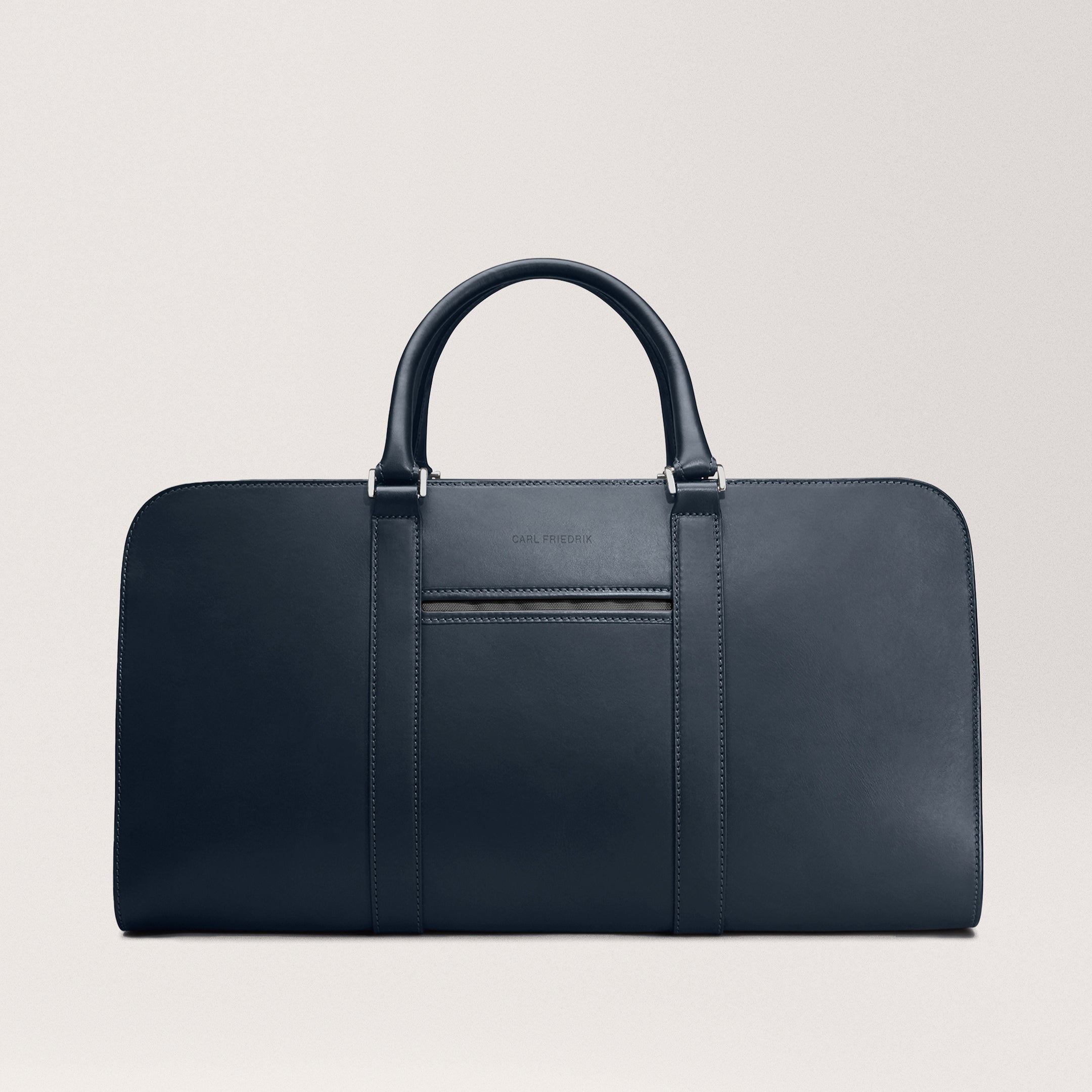 Palissy Weekend Navy Leather weekend bag
