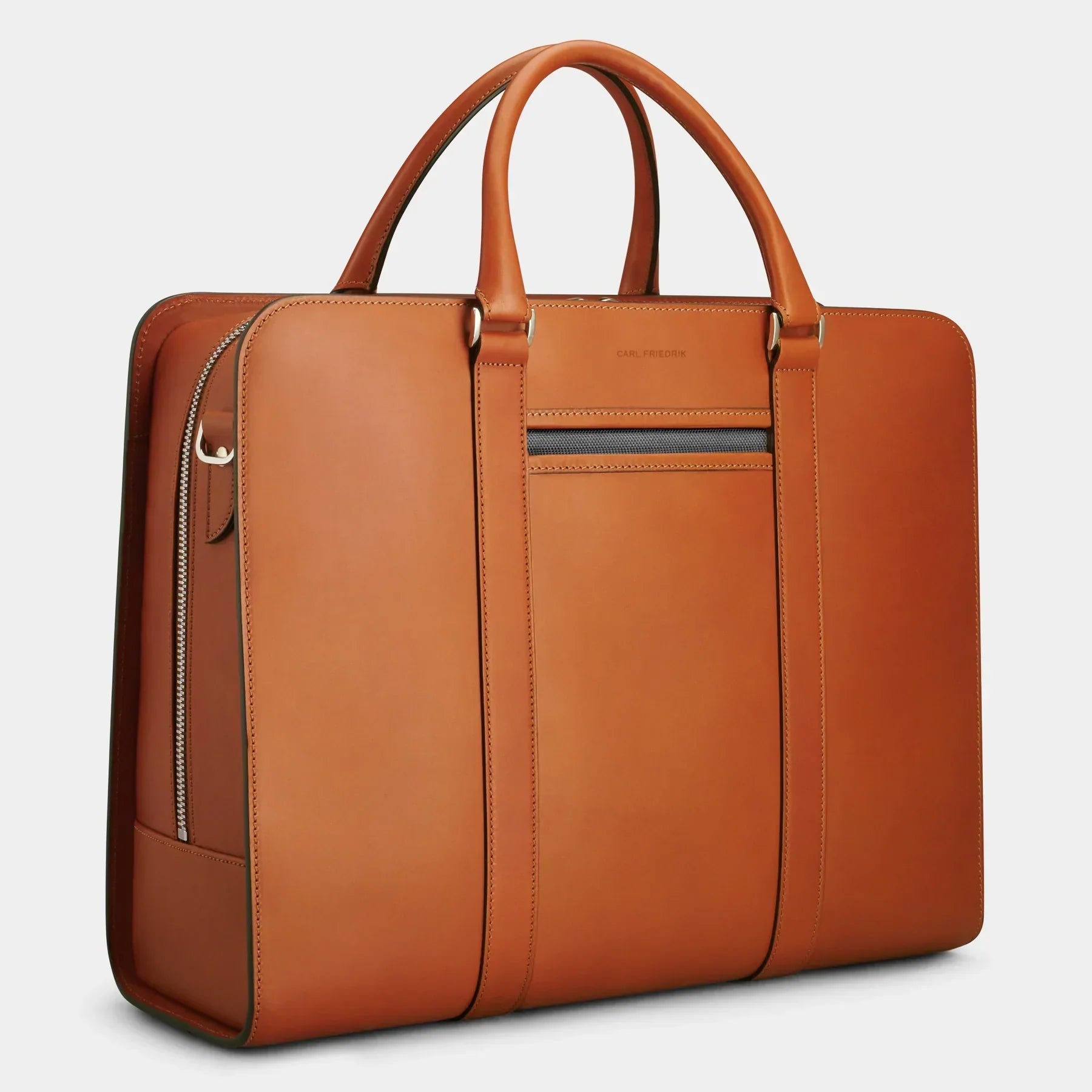 Palissy Overnight - Return Cognac / Grey Large leather briefcase - Good Condition