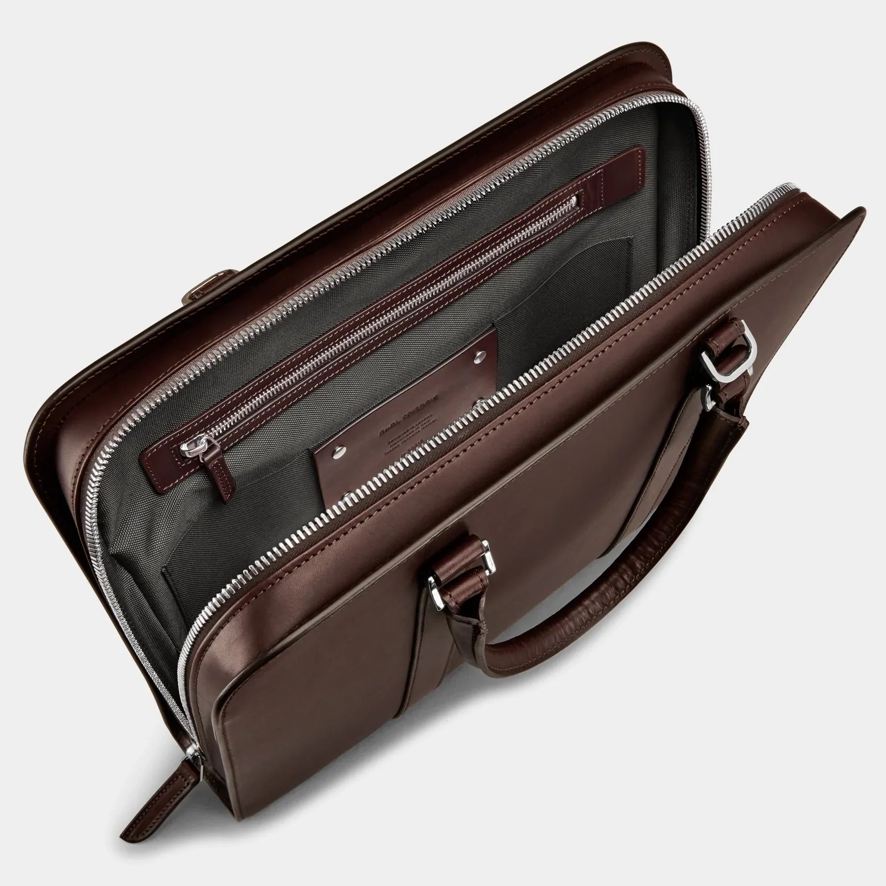Palissy Briefcase - Return chocolate-grey