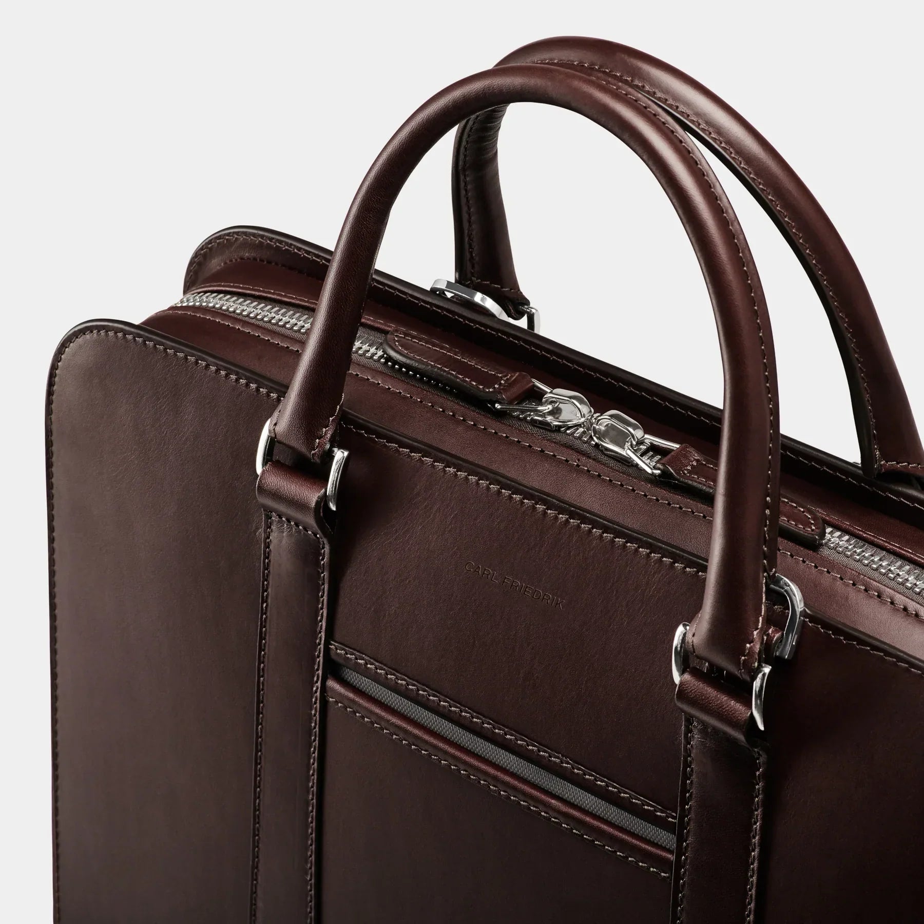 Palissy Briefcase - Return chocolate-grey