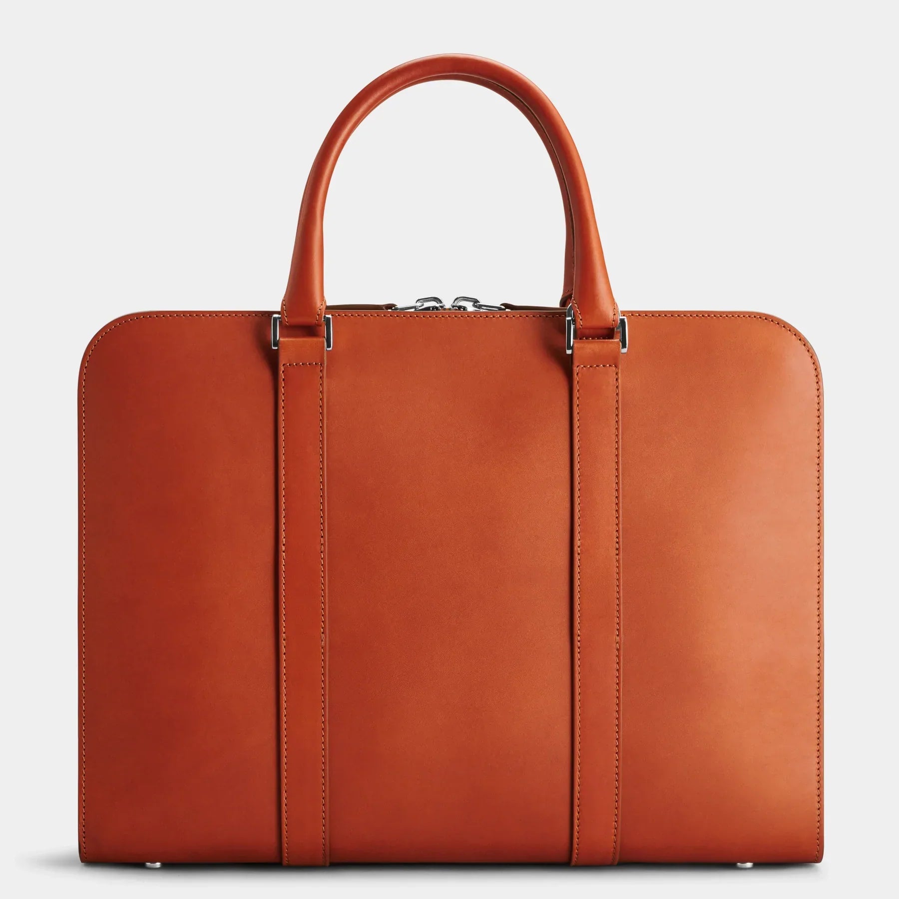 Palissy Briefcase - Return cognac-grey