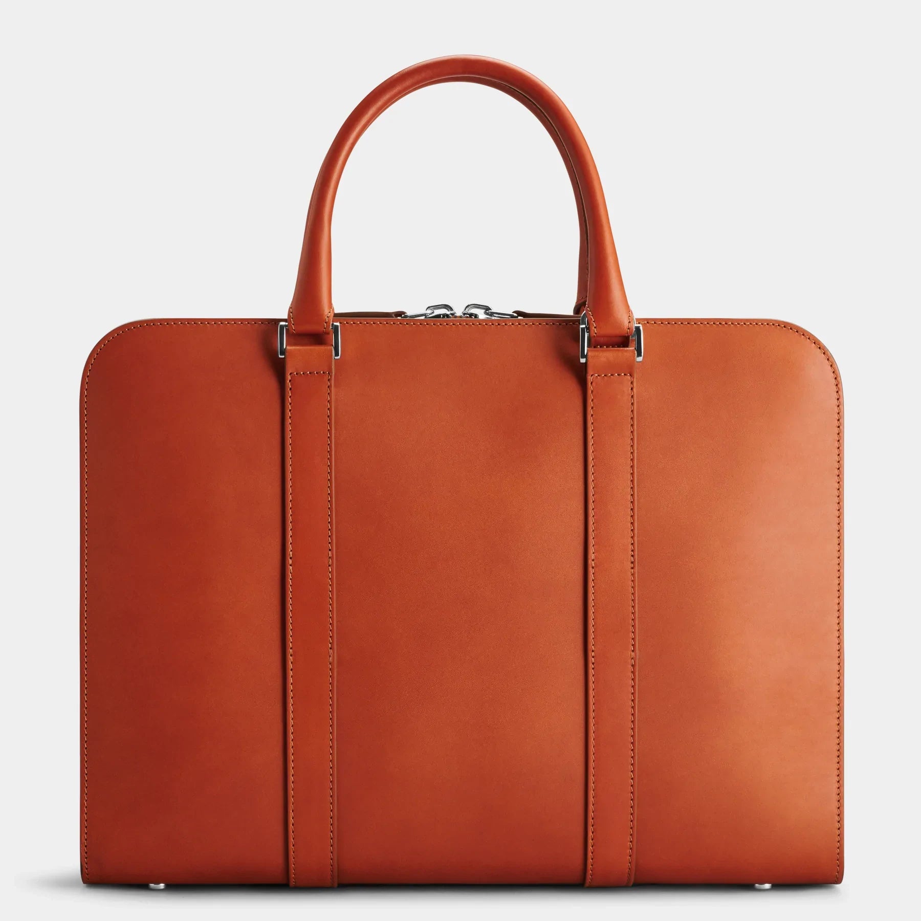 Palissy Briefcase - Sample cognac