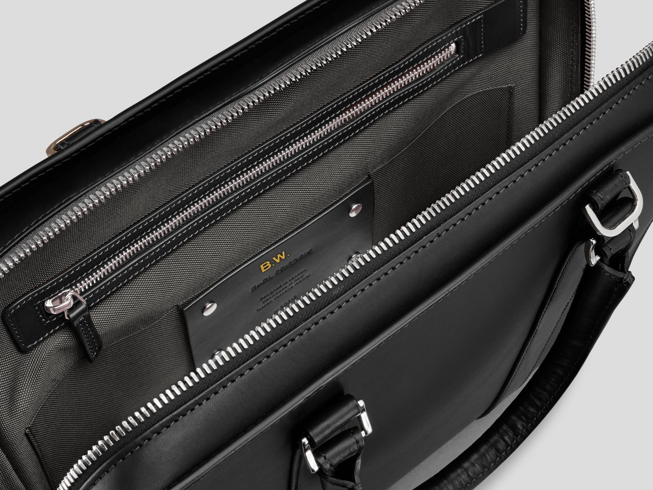Palissy Leather Patch Black 