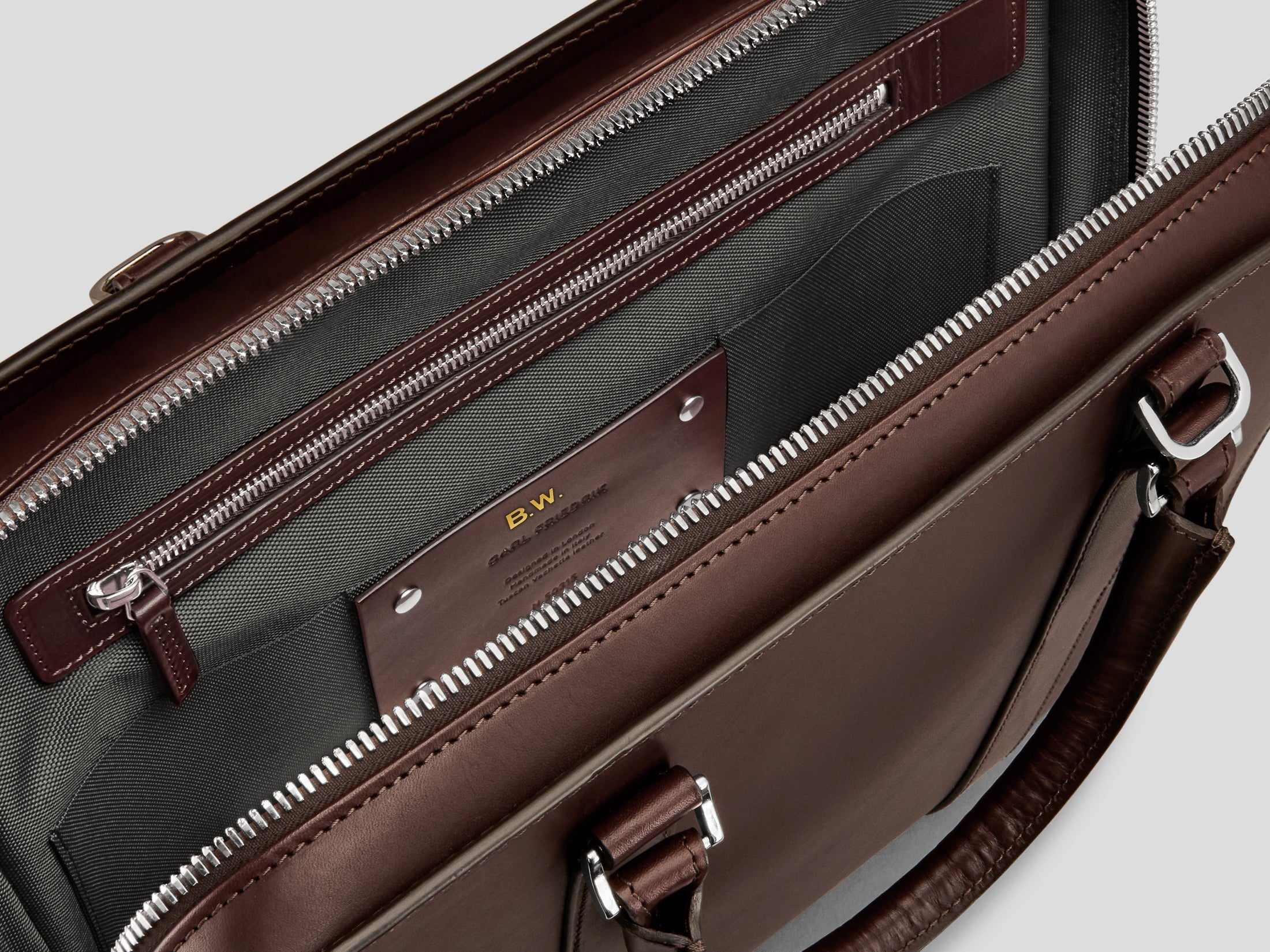 Palissy Leather Patch Chocolate 